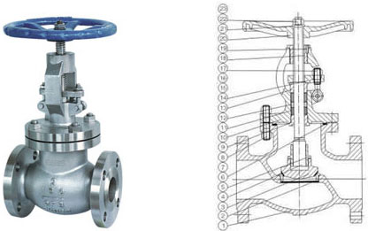 Class 150~1500 API Cast Steel Globe Valve 